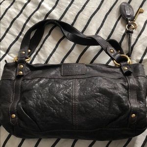👜 Black Fossil handbag 👜